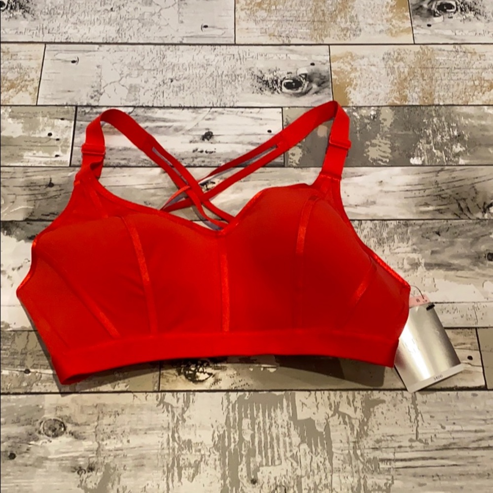 Victoria secret sports bra. Cherry red.
